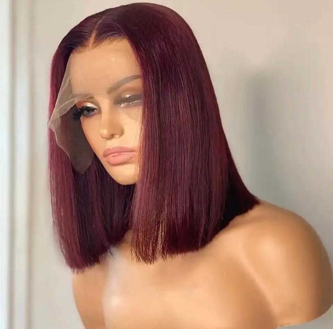 Straight Bob Wig- Closure