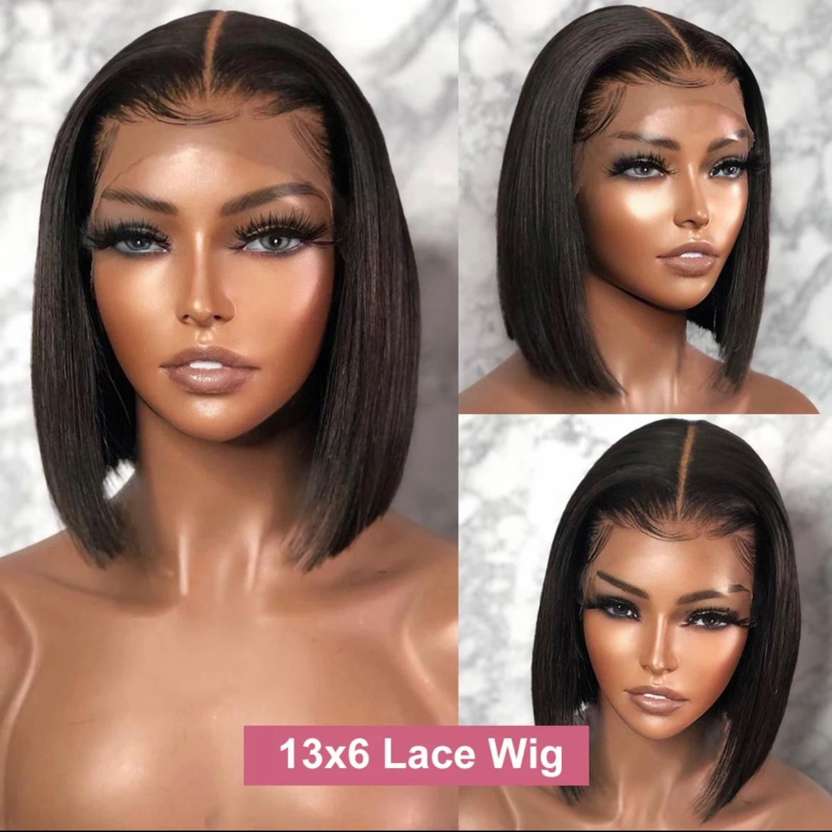 HD Lace Frontal Straight Bob Wig