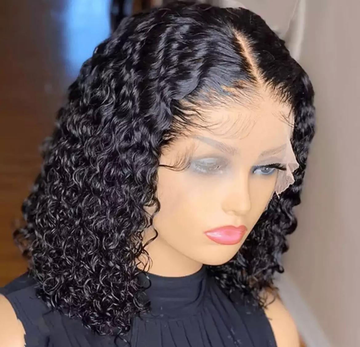 Curly Hair Closure Wig